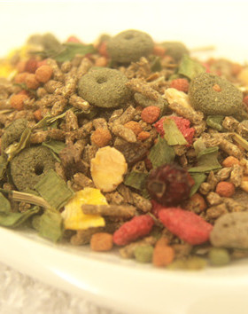 比利时凡赛尔Crispy龙猫水果蔬菜混合粮 50g尝鲜包  新货  亚太版