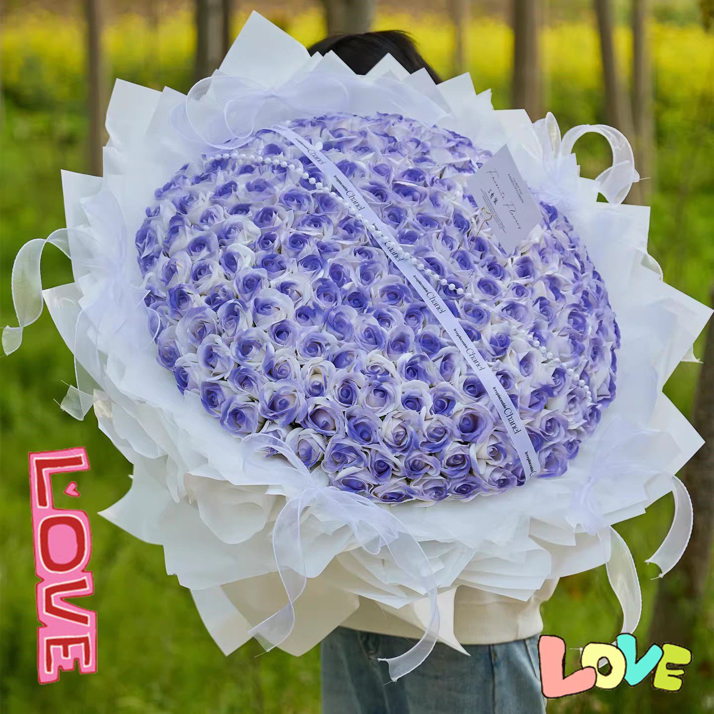 香皂花99告白情人节限定浪漫礼物送男女友闺蜜走心惊喜实用仪式感