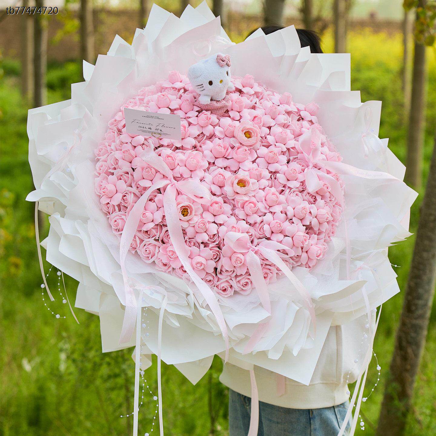 情人节礼物送女友老婆实用伴手礼仙子之吻花束多巴胺浪漫送礼老师