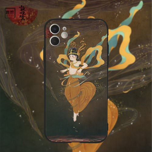 鹿想古风敦煌境飞天原创