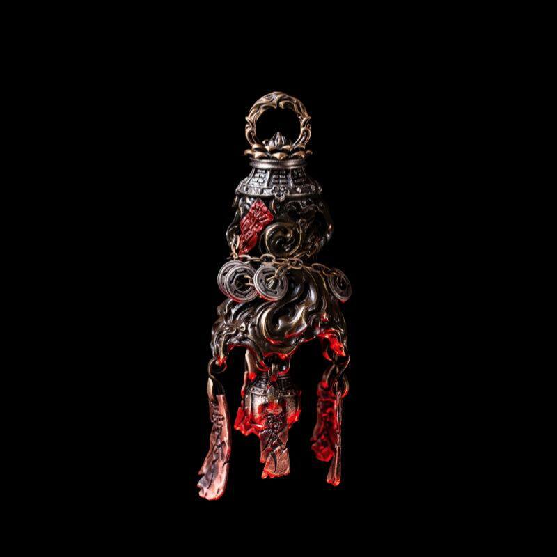 悟道系列护生铃吊坠挂件国风文创新中式道系青年复古做旧摆