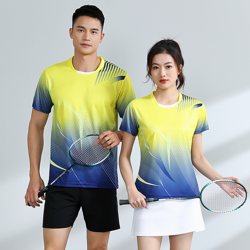 速干羽毛球服聚酯纤维玉宇帆