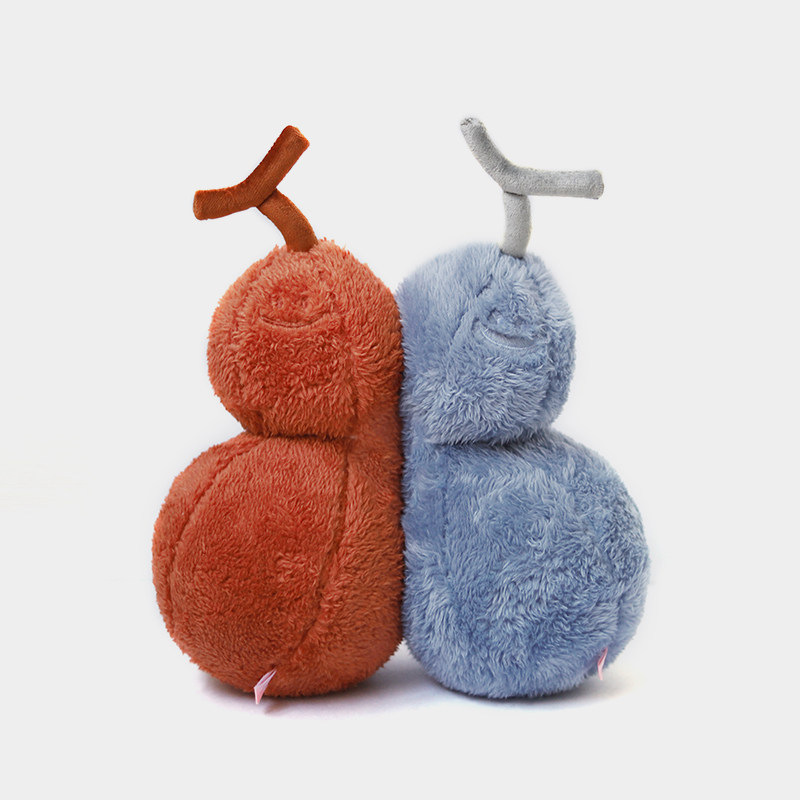 羊外婆的小女孩国潮毛绒葫芦抱枕原创设计个性家居生日礼品客厅,居家布艺,靠垫/抱枕,淘宝优惠券,粉丝福利购,淘宝优惠卷