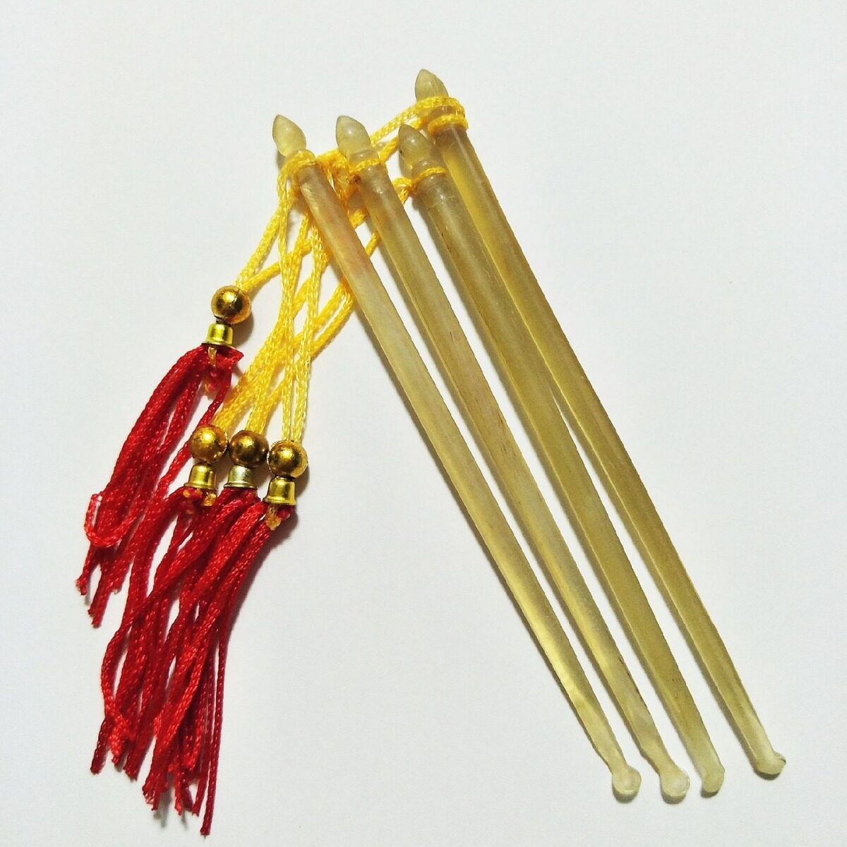 天然牛角耳扒羊角挖耳勺长8.5厘米羊角工艺掏耳勺