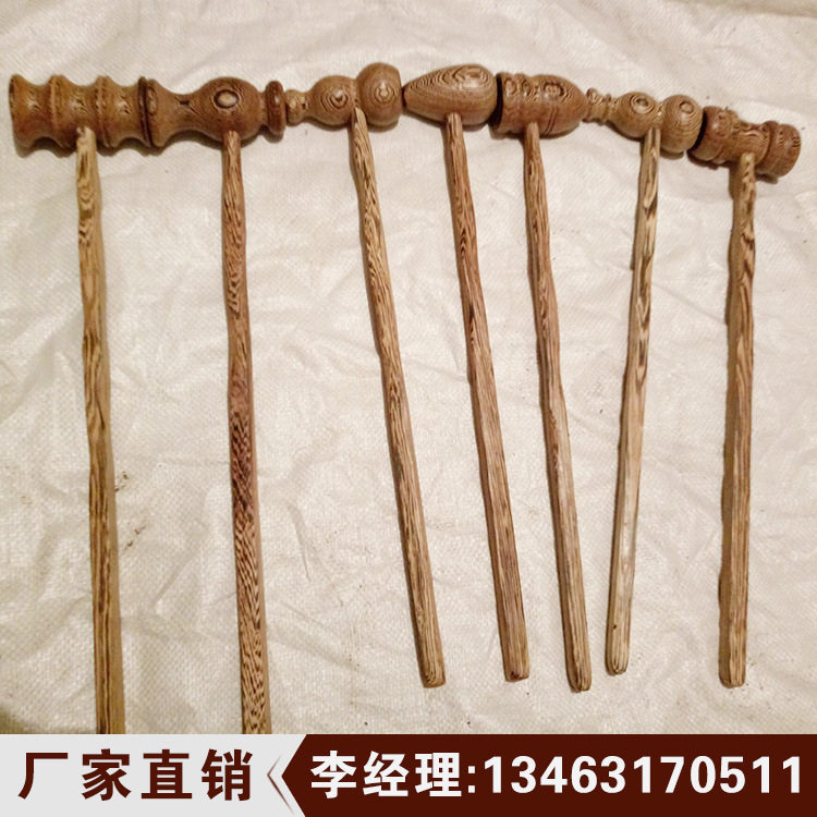 厂家鸡翅木敲打锤红木捶敲背敲腿木质锤规格多样可定