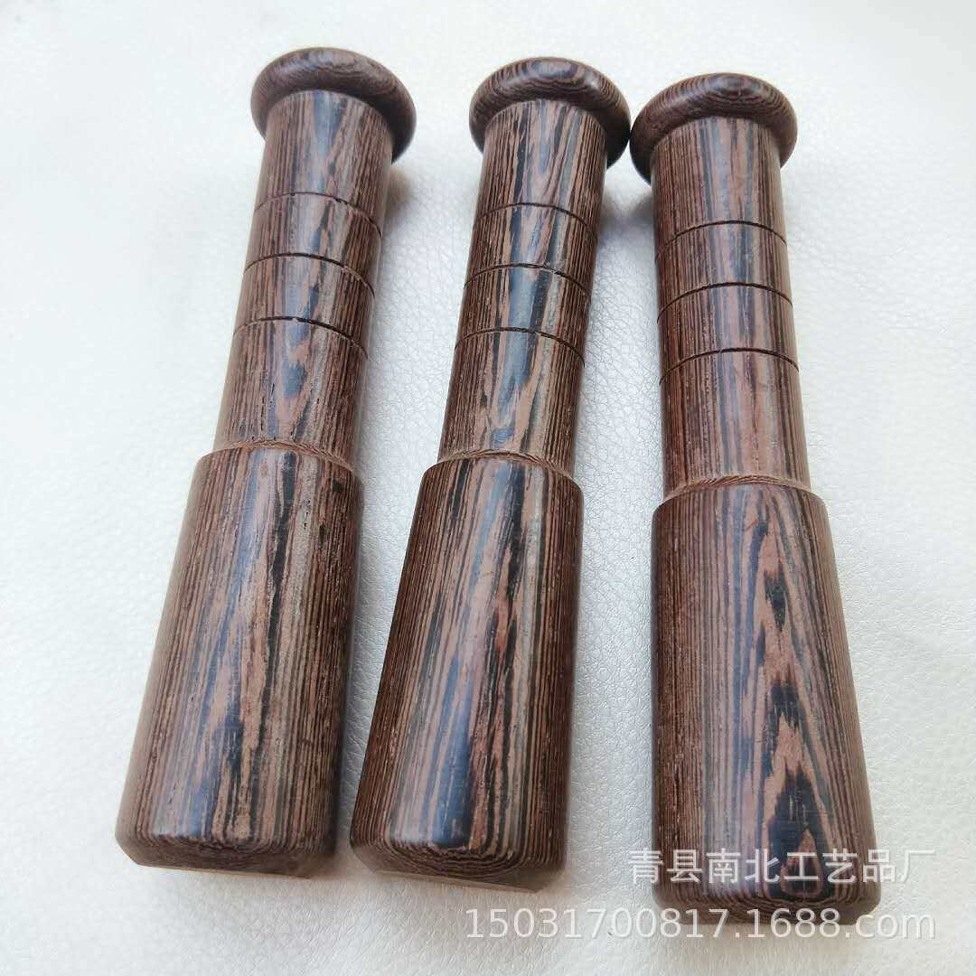 鸡翅木捣蒜器捣蒜锤子家用蒜杆子捣蒜棍木质蒜锤子