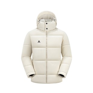 路克士3175加厚羽绒服冬季新款男女训练带帽保暖短款外套运动服