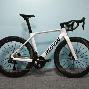 RUFON如风RS8碳纤维公路车R8170电变超轻变速男女碟刹弯把赛车