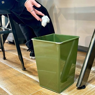 日本dulton垃圾桶 正品金属收纳桶 卫生间卧室玩具桶杂物桶