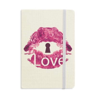 情人节粉色硬质学生用记事本子