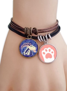 白羊座墨西哥猫咪礼品手链