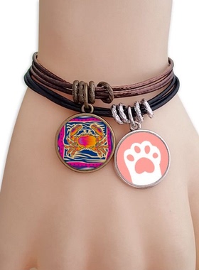 巨蟹座墨西哥猫咪礼品手链