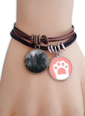 森林猫咪礼品手链