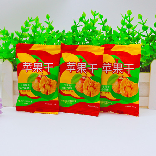 烟台厚切苹果干独立包装即食果脯