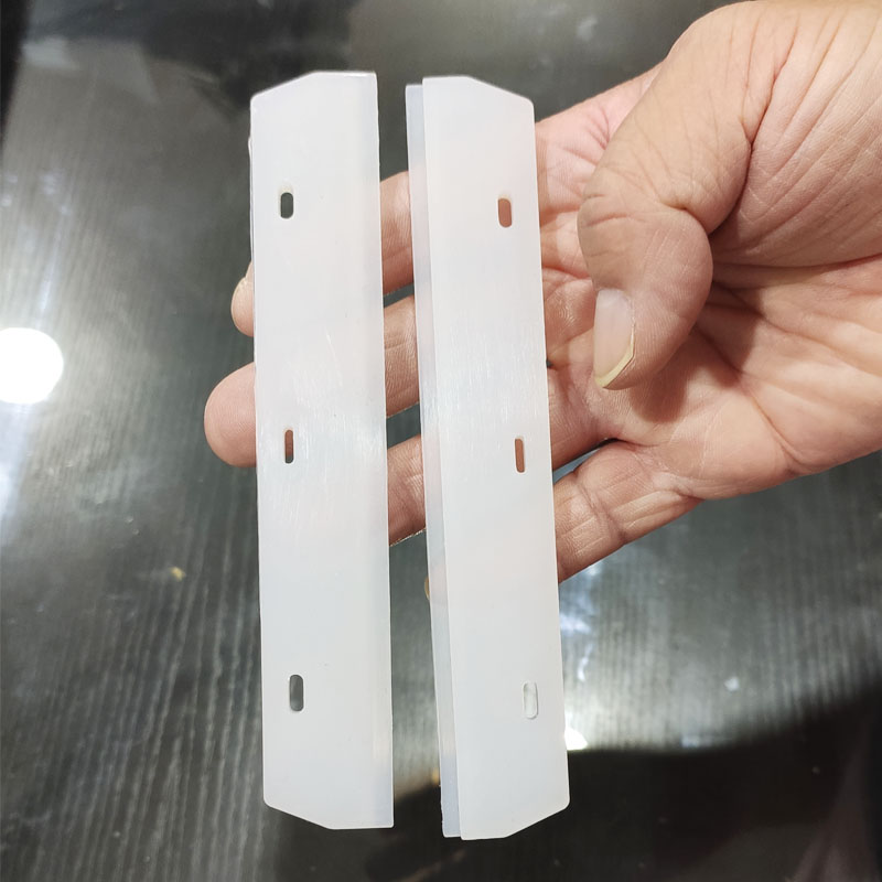 塑料手柄硅胶刮水刮板玻璃刮水器替换用硅胶条子 白色硅胶条子