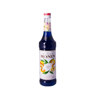 莫林糖浆monin blue curacao syrup莫林蓝柑/蓝橙风味糖浆700mL