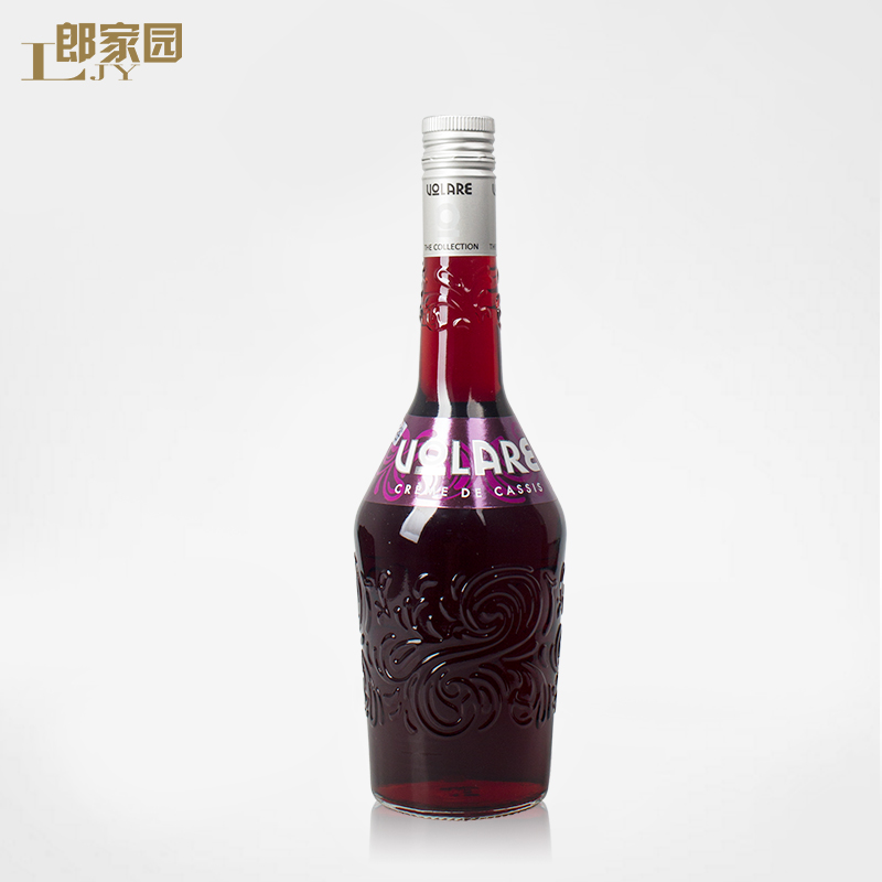 沃乐瑞黑加仑利口酒力娇酒果味配制酒调酒基酒原装进口洋酒700ml