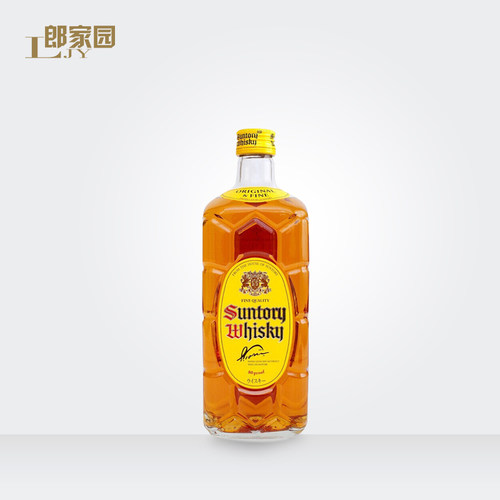 郎家园洋酒SUNTORY WHISKY日本三得利角瓶威士忌700ml