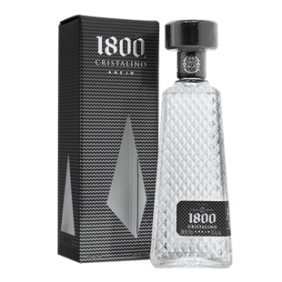 洋酒包邮Jose Cuervo 1800 CRISTALINO 豪帅1800水晶陈年龙舌兰酒