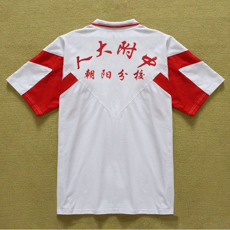 人大附中朝阳分校校服春夏季薄款纯棉速干短长袖t恤七分五分短裤