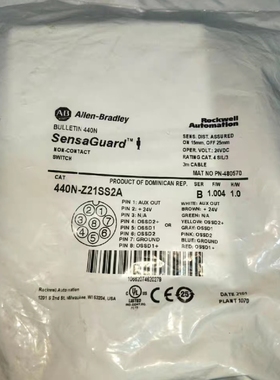 AB罗克韦尔安全传感器440N-Z21SS2A全新原装正品现货议价