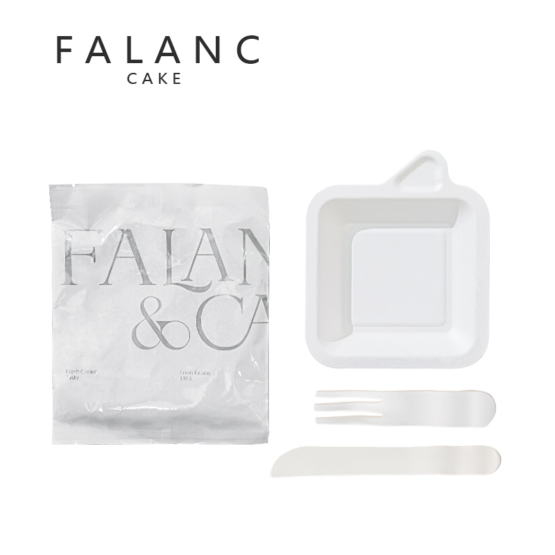 FALANC生日蛋糕环保叉碟（配件不单独出售） 零食/坚果/特产 生日/节日蛋糕 原图主图