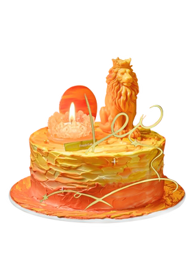 FALANC太阳之子狮子座奶油生日蛋糕北京上海广州深圳杭州同城配送