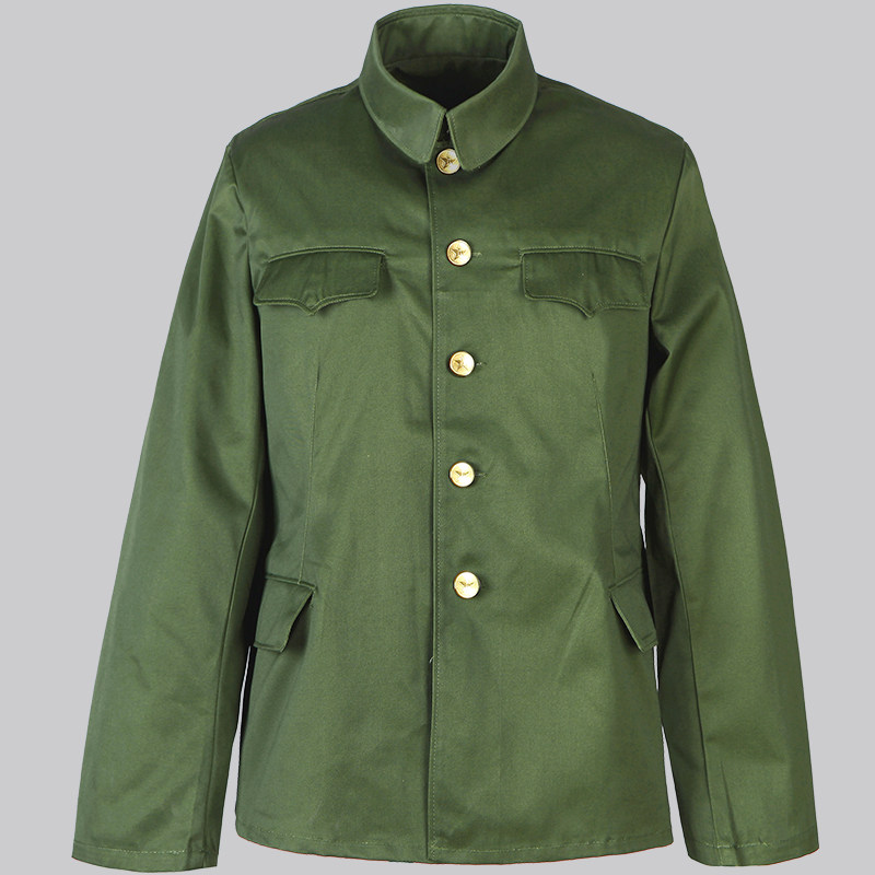 65式服装的确良单上衣65式军套装65式士兵服老式涤卡65式干部服