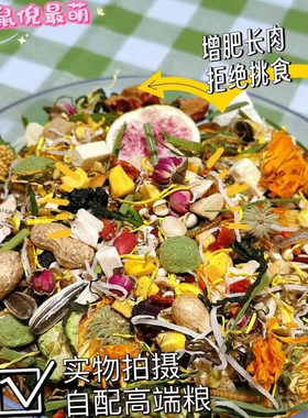 金丝熊仓鼠六十多种原材料自配粮
