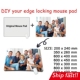 定制鼠标垫 gift mouse Custom desk pad laptop thick DIY small