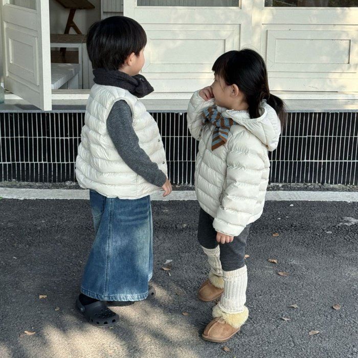 25冬季新款儿童羽绒服马甲男女儿童韩版连帽纯色90白鸭绒保暖外套,童装/婴儿装/亲子装,羽绒服,淘宝优惠券,粉丝福利购,淘宝优惠卷