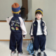 儿童立领卫衣长裤 新款 子两件套5706 2026秋季 男童运动套装