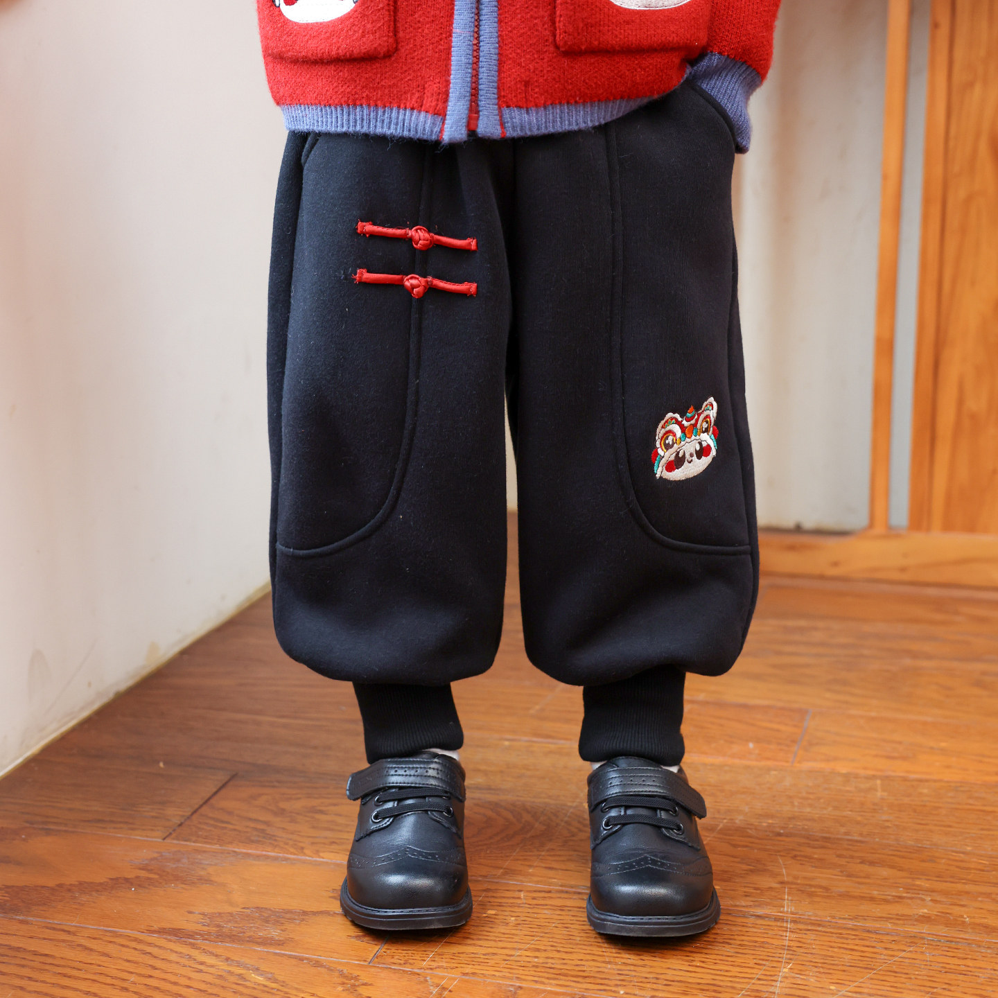 男童一体绒运动裤2026冬季新款新年装加绒加厚裤子保暖卫裤6680,童装/婴儿装/亲子装,裤子,淘宝优惠券,粉丝福利购,淘宝优惠卷