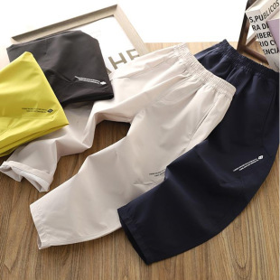 男童户外三防裤 休闲长裤 子中大童秋新款 束脚裤 子6831 儿童春季 童装