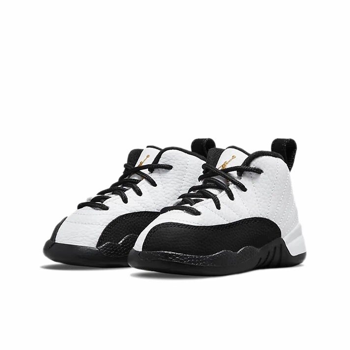 Air Jordan 12 AJ12黑白金婴幼童篮球鞋850000-170重庆cc仓