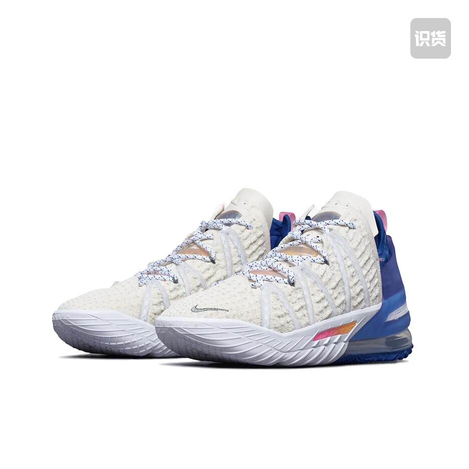 Nike Zoom LeBron 18詹姆斯18防滑耐磨篮球鞋DB8148-200武汉PY仓