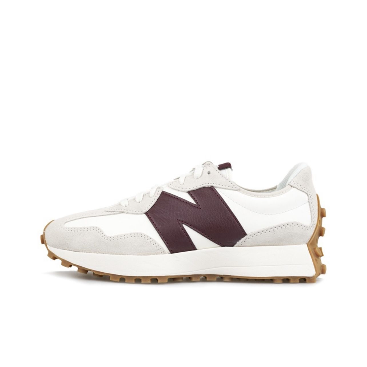 New Balance女士复古低帮防滑系带休闲鞋WS327KA 温州X仓