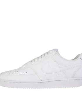 Nike Court Vision 板鞋 复古缓震抓地 纯白 CD5463-100 南昌JJ仓