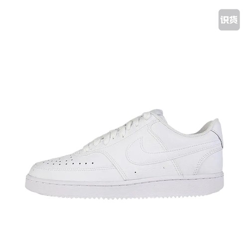 Nike Court Vision 板鞋 复古缓震抓地 纯白 CD5463-100 南昌JJ仓