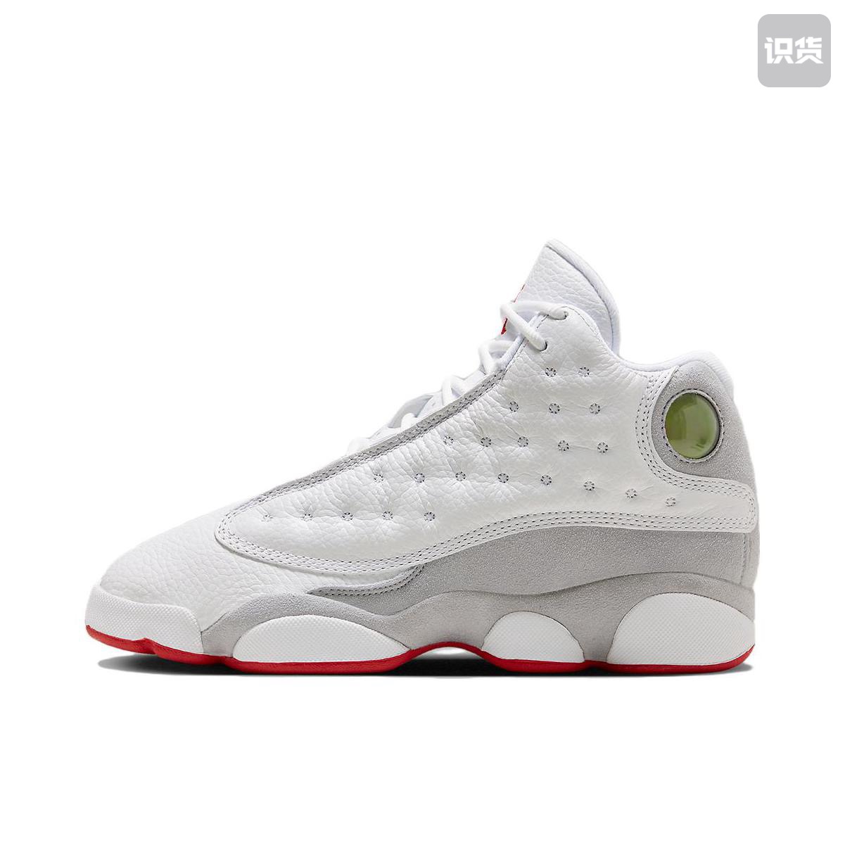 Air Jordan 13复古潮流运动休闲鞋白灰/红DJ3003-160 LHcang q