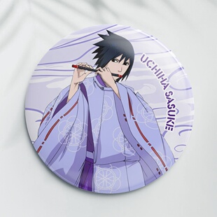 火影忍者25周年周边佐助鸣人卡卡西水门带土纲手动漫徽章挂件吧唧