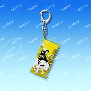 火影忍者7CM亚克力钥匙扣挂件挂坠犬冢牙赤丸