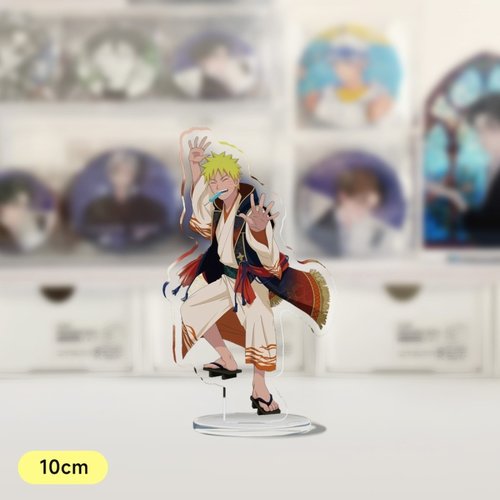 火影忍者25周年周边鸣人卡卡西带土水门10cm亚克力立牌摆件