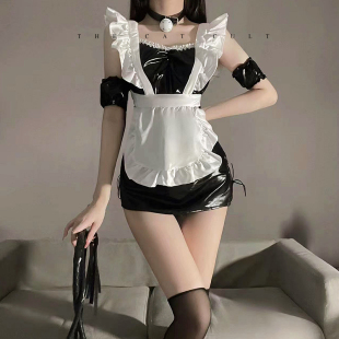 喵喵女仆内衣情趣皮衣诱惑制服性感睡衣夜店酒吧火辣尤物暴露女装