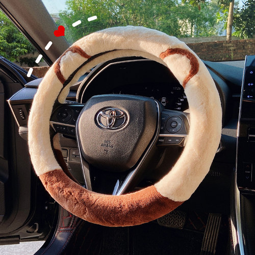 汽车方向盘女神款毛绒冬季