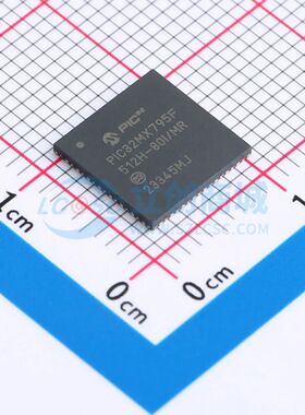 PIC32MX795F512H-80I/MR QFN-64-EP(9x9) 单片机(MCU/MPU/SOC) 全