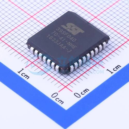 SST39SF040-70-4I-NHE PLCC-32(11.4x14) NOR FLASH MICROCHIP(美