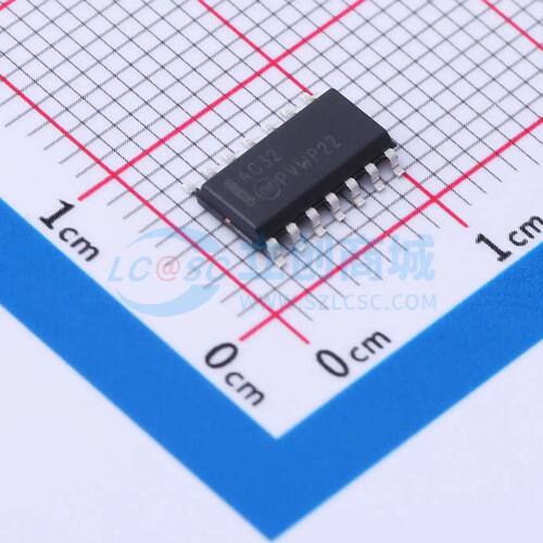 74AC32SCX SOIC-14-Narrow 逻辑门 ON(安森美)原装正品 电子元件