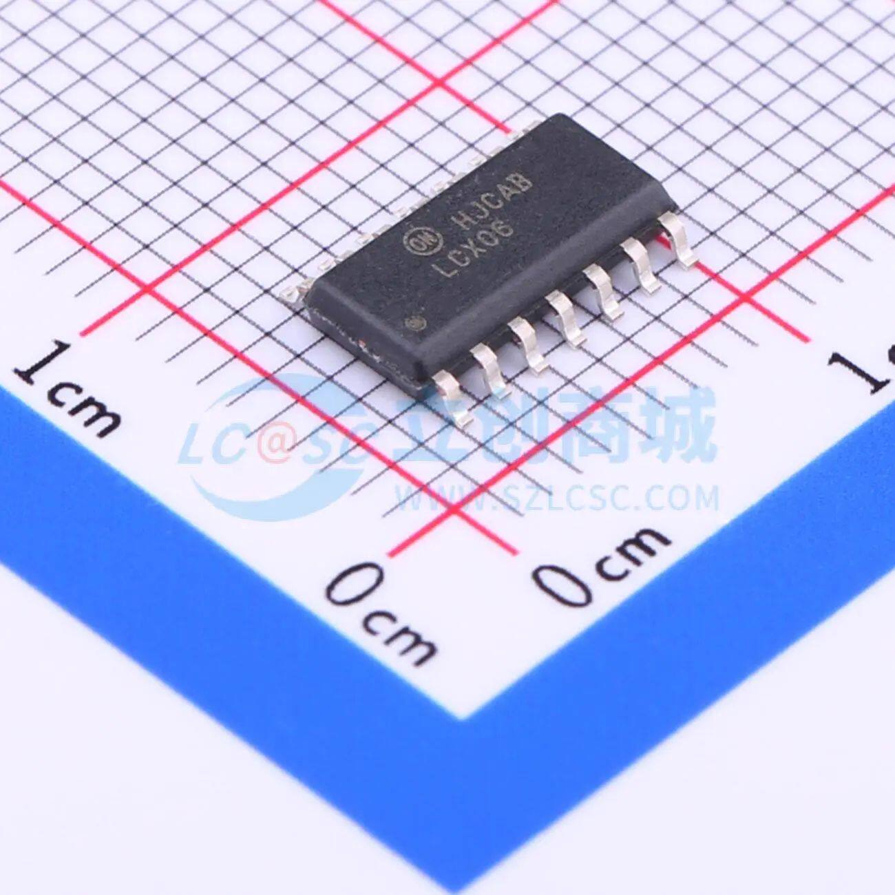 74LCX06MX SOIC-14 反相器 ON(安森美)原装正品 电子元件配单