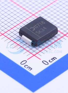 SK34-7-F SMC(DO-214AB) 肖特基二极管 DIODES(美台)原装正品 电